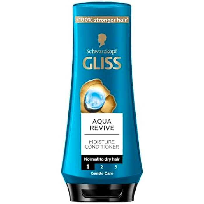 Gliss Aqua Revive Moisture Conditioner, 360ml — Enhance your hair's moisture levels with this ultimate hydrating conditioner for soft, manageable, and shiny hair - Image 1